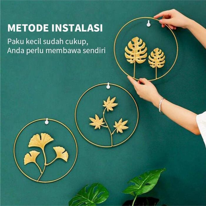 New Stock Aesthetic Iron Wall Decoration / Metal Wall Decoration / Gold Wall Decor / Nordic Home