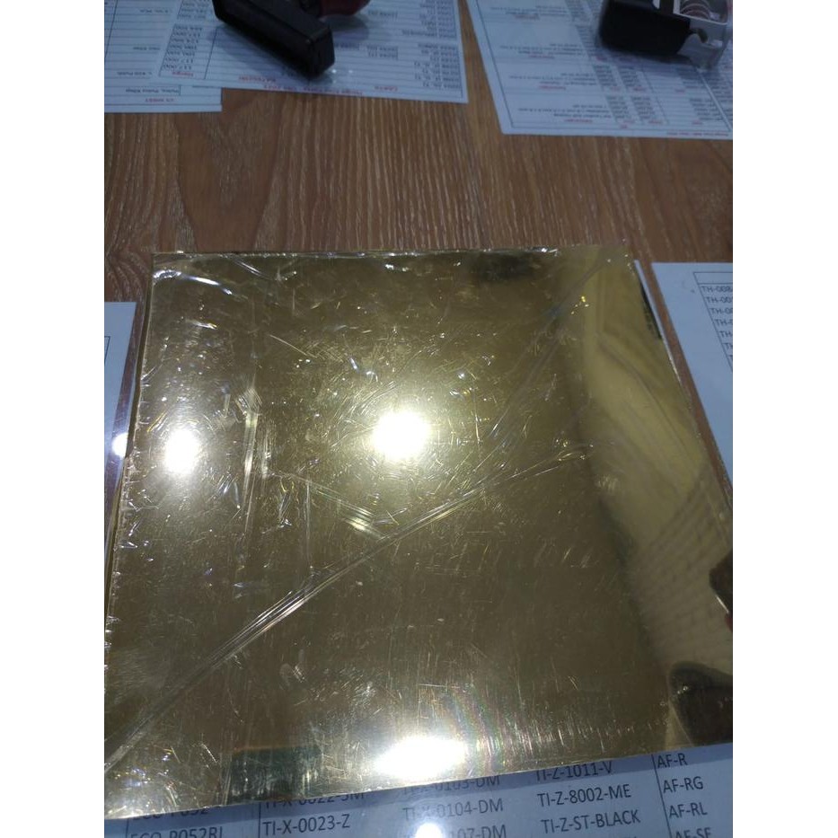 Top NEW FIT SHEET G MIRROR PVC SHEET G MIRROR GM01 GM 01 - NEW FIT SHEET SILVER MIRROR PVC SHEET
