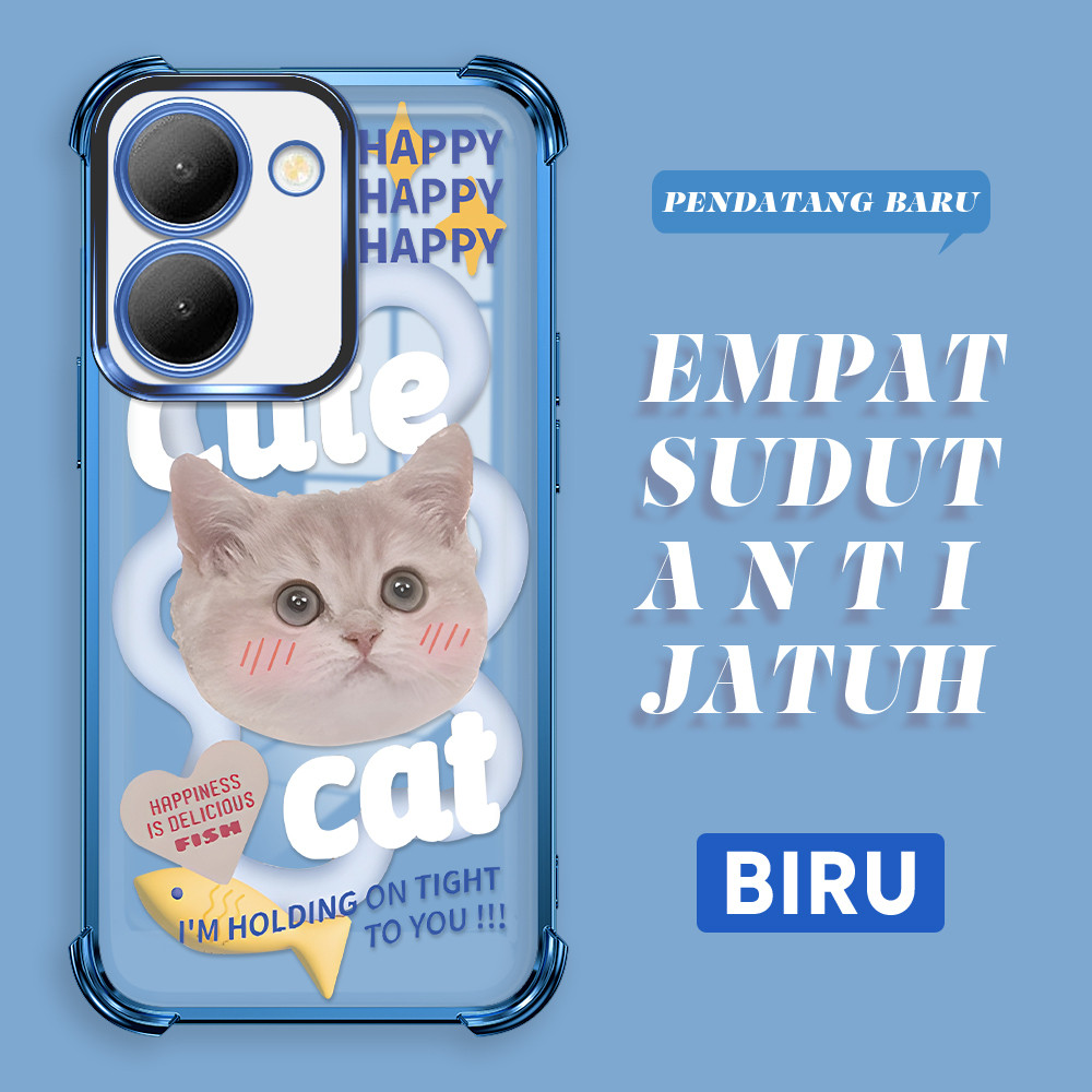 ปลอก Hp Untuk VIVO Y27S Y36 4G โหมด Cassing Kesing เคสโทรศัพท์ Softcase Cool 0035 SJ