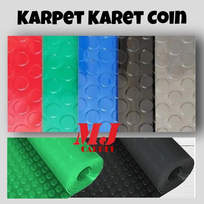 COIN MOTIF ยาง CARPET 50X120CM 2MM CODE 338