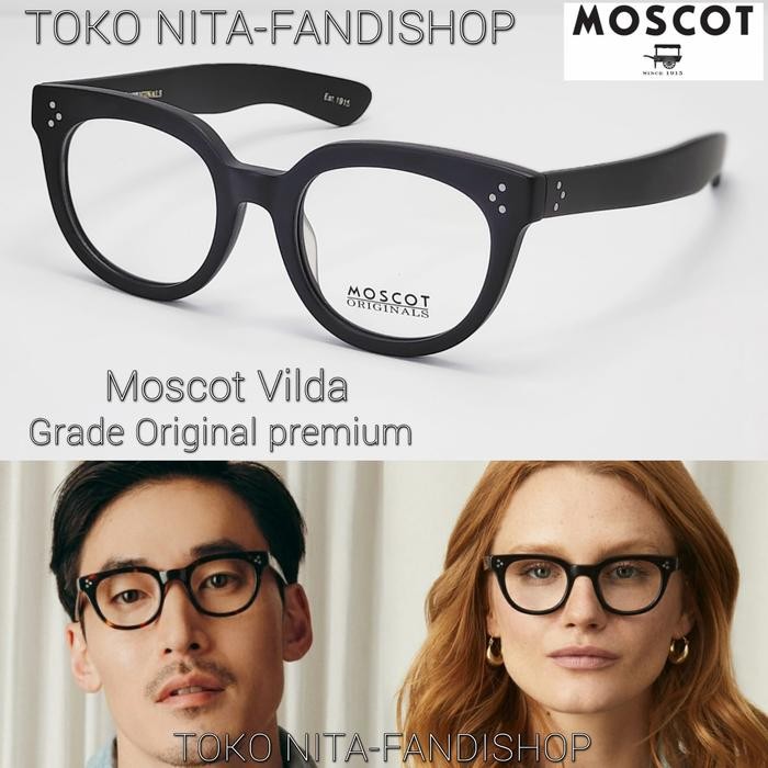 Moscot Vilda กรอบแว่นตา Unisex ขนาด 48-22-140 คุณภาพระดับพรีเมียม