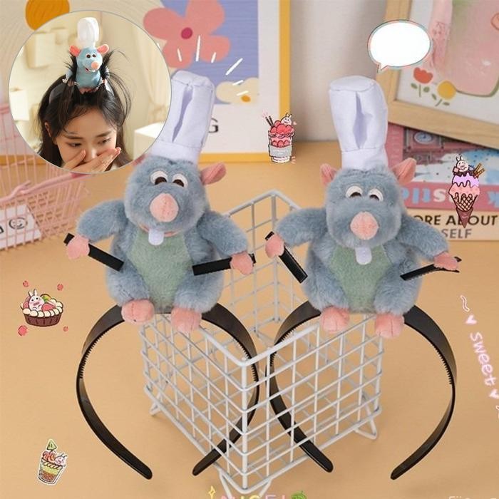 YBL- BUNDLING COTENTS 1PCS 2PCS ผ้าบางแถบคาดศีรษะตุ๊กตา Beentouille แถบคาดศีรษะคอสเพลย์ Motif