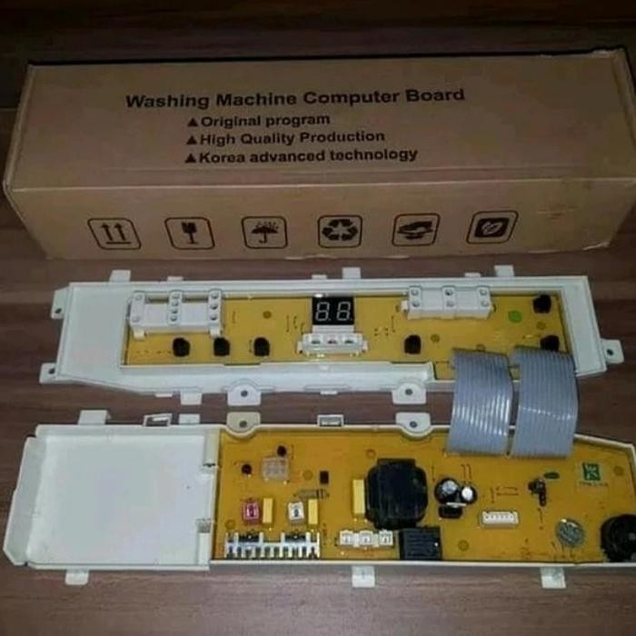 MESIN SAMSUNG TOP LOADING WASHING โมดูลเครื่องจักร WA 80V3 WA 90V3 PCB PANEL คุณภาพดีที่สุด