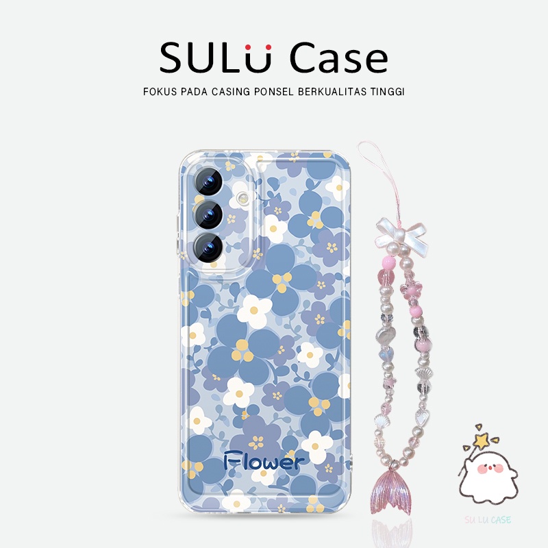 Blue Girl Premium Flower Case Oppo C85 Pro A6x Reno 15 5G C85 Pro A5 A5X 14F A6 70 NOTE 70 C71 C75 C