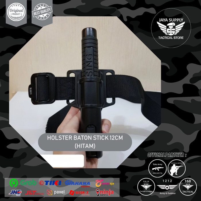 Holster Baten Stick 12cm Stick Belt 5....1...1 Anti-Shake P*lice F0J1