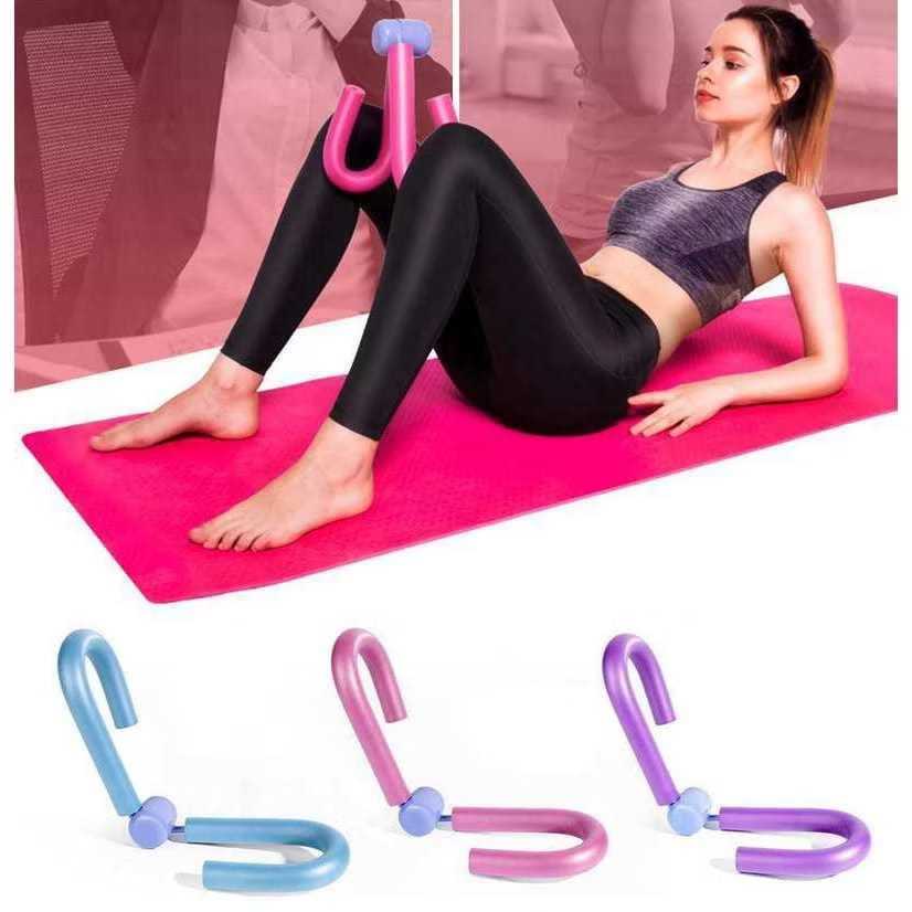 จัดส่งฟรี FITNESS EQUIPMENT THIGH MUSCLE YOGA EQUIPMENT FOOT HAND EXERCISES KEGEL LEG