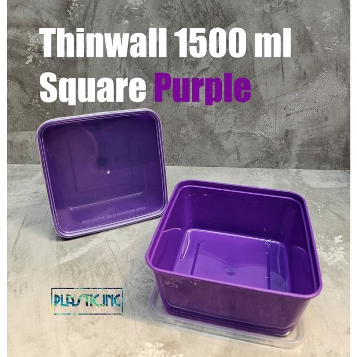 (ดีที่สุด) Thinwall 1500 ml สี/กล่องพลาสติก/กล่องพลาสติก/Thinwall 1500ml