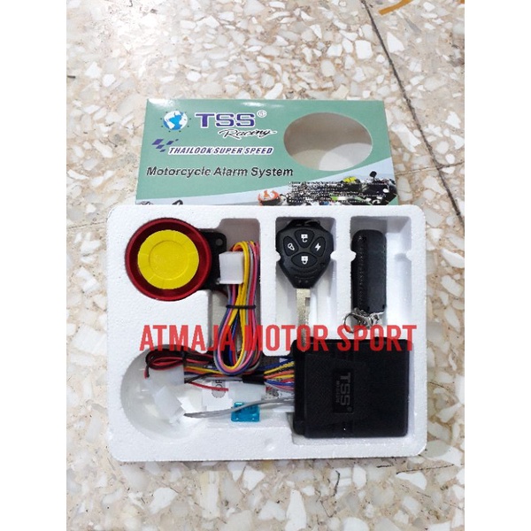 Motorcycle Alarm Remote Starter TSS Thailand Alarm System โหมดเงียบ TSS Thailand