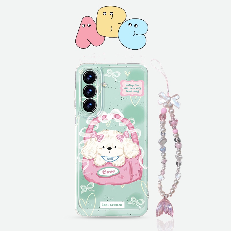 สุนัขโบว์ความงามแฟนซีกรณีRedmiหมายเหตุ15 Pro 4G 5G 15 15C 13x A5 14C 13C 13หมายเหตุ14 4G 5G Pro Plus