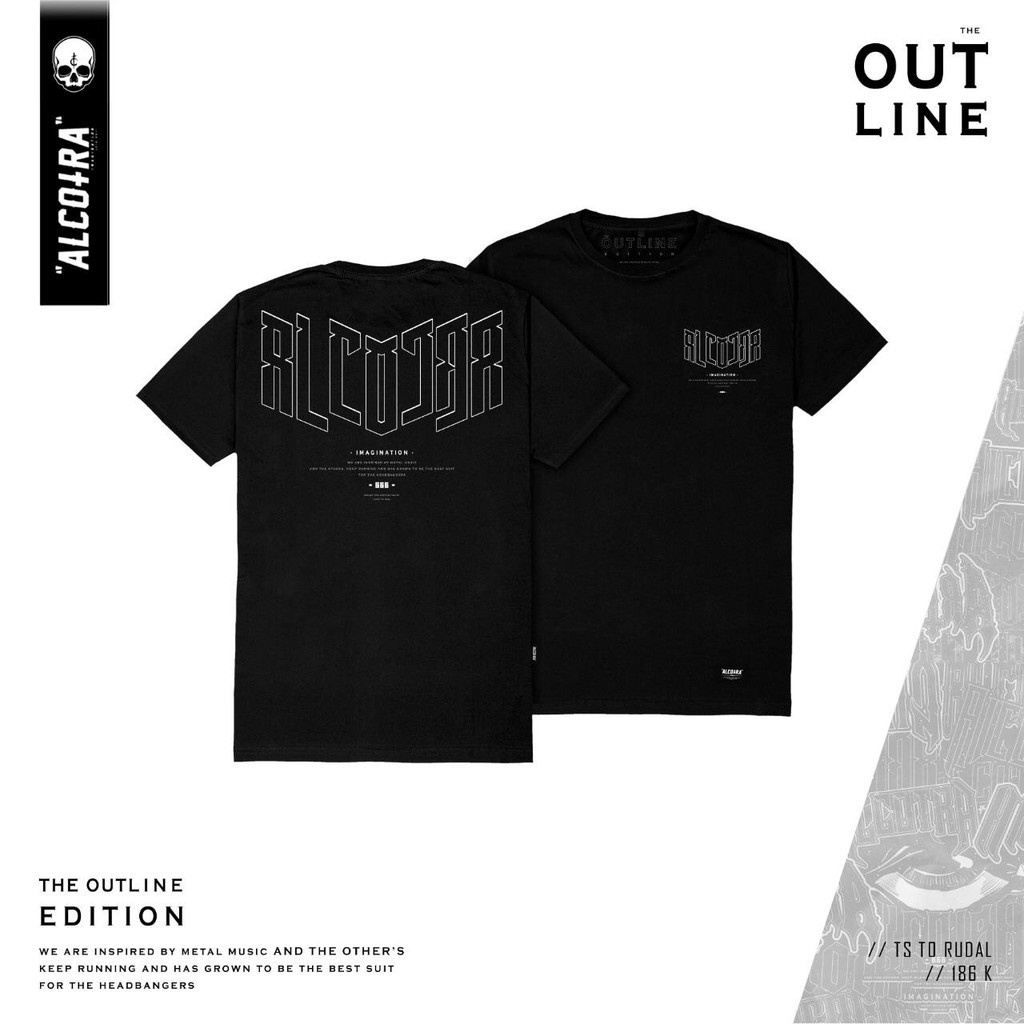เสื้อยืด THE OUTLINE MISSILE // เสื้อยืด THE OUTLINE MISSILE // ALCOTRA T-SHIRT