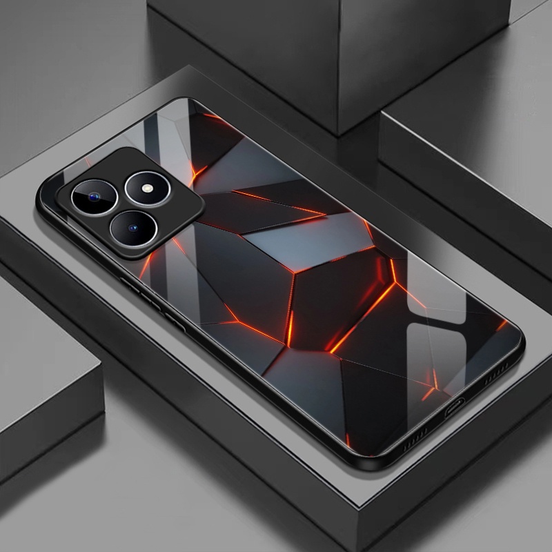 ปลอก Hp Untuk Realme C53 Narzo N53 C51 Note 50 C55 C67 C65 C33 C31 C30 C30s C21 C21Y C25Y 12 Pro 5G 