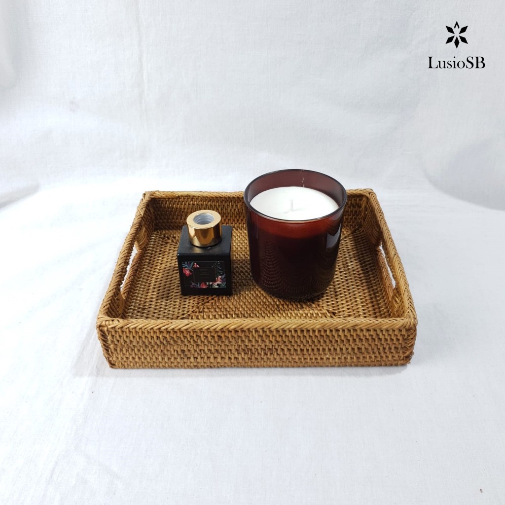 ID LUSIOSB PREMIUM ATE TRAY RATTAN ATE KETAGK