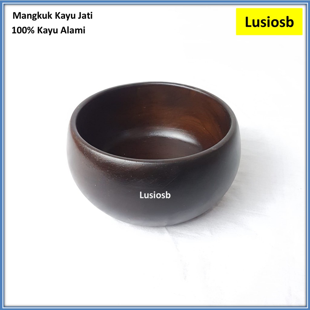ID BLACK ROSE TEAK WOOD DONUT BOWL / BOWEN / TEAK WOOD BOWL
