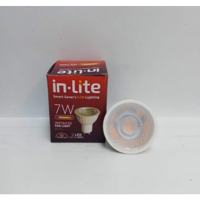 IN LITE / INLITE LED 7W GU10 DIMMABLE 220V - INP1603D