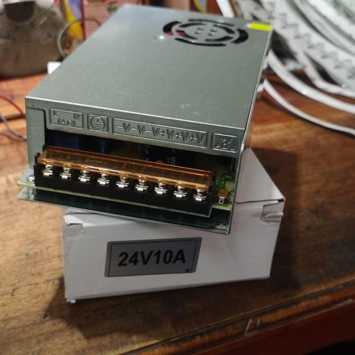 แหล่งจ่ายไฟสลับ 24v 10A อะแดปเตอร์ travo 24 โวลต์ 10 แอมป์