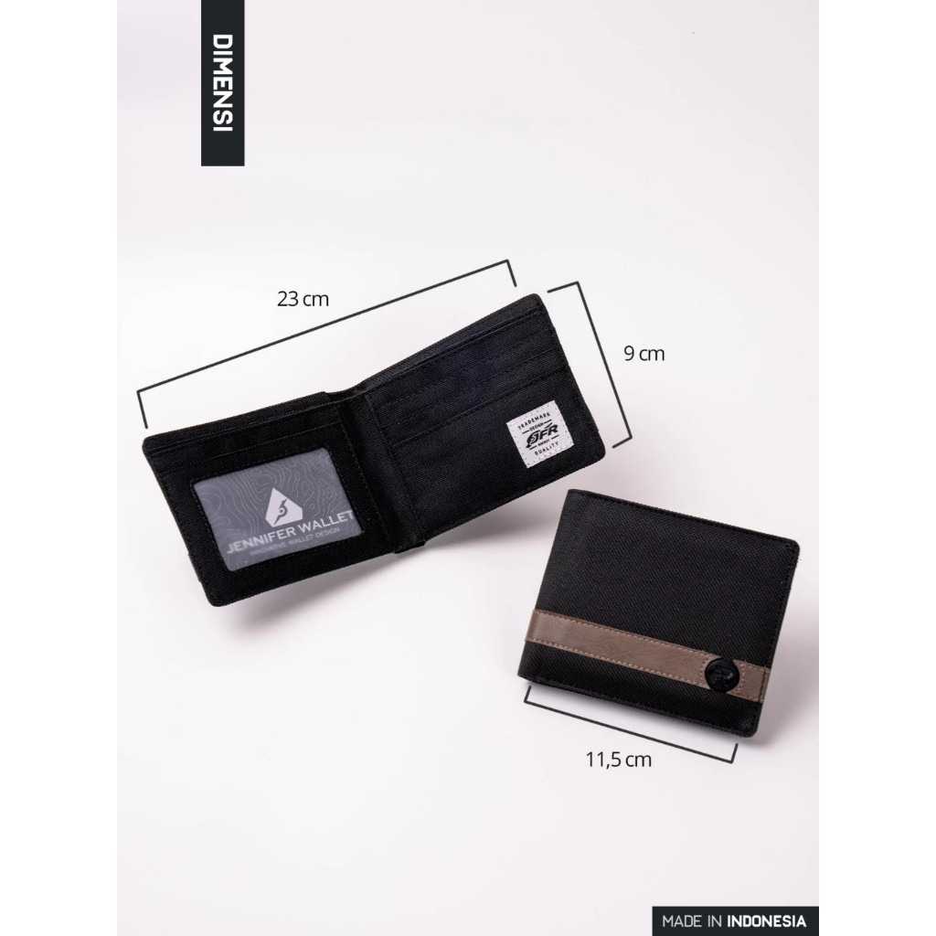 CCS กระเป๋าสตางค์ผู้ชาย Made of Canvas และหนัง PU พรีเมี่ยม JSHOP01