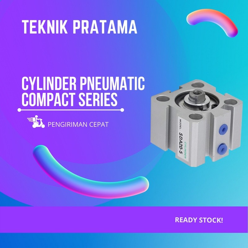 BESTSELLER!! PNEUMATIC COMPACT CYLINDER SD 32X10 / SDA 32 X 10