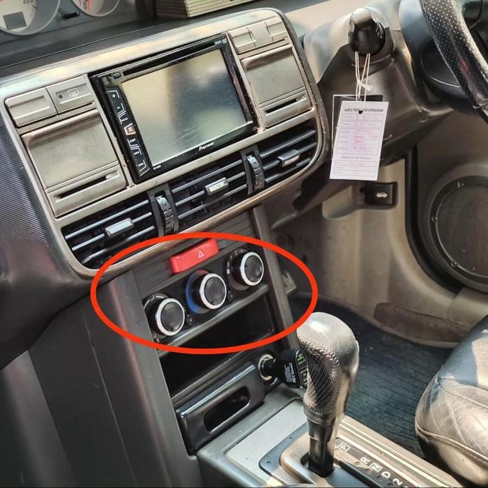 TOMBOL BEST 3 ชิ้น ELEGANT AC KNOB NISSAN XTRAIL T30 และ T31 ปุ่ม AC ROTATION