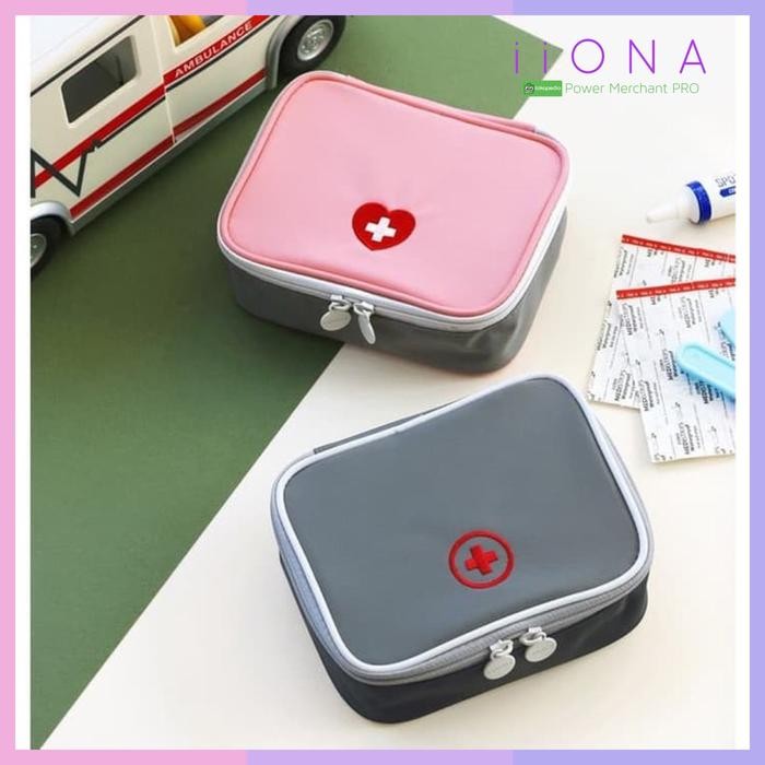 SendfastBoz- To-008 P3K Medicine Travel Medicine Bag กระเป๋าสตางค์กระเป๋า