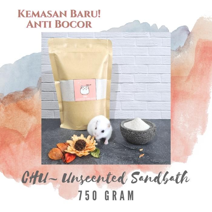 Snouty- CHU~ Unscented Hamster Sand Bath l Hamster Bath Sand 1กก.