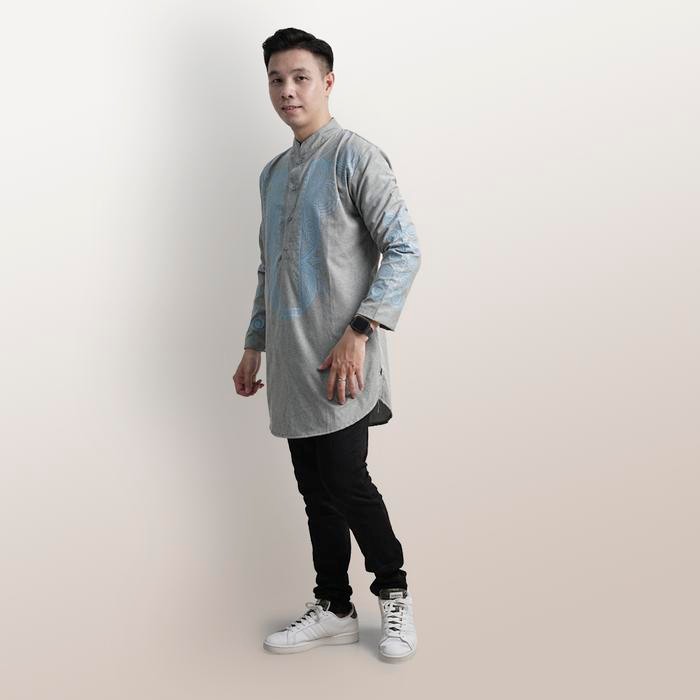 เสื้อแขนยาวปากีสถาน Koko Kurta สําหรับผู้ชาย - Jfashion Anies