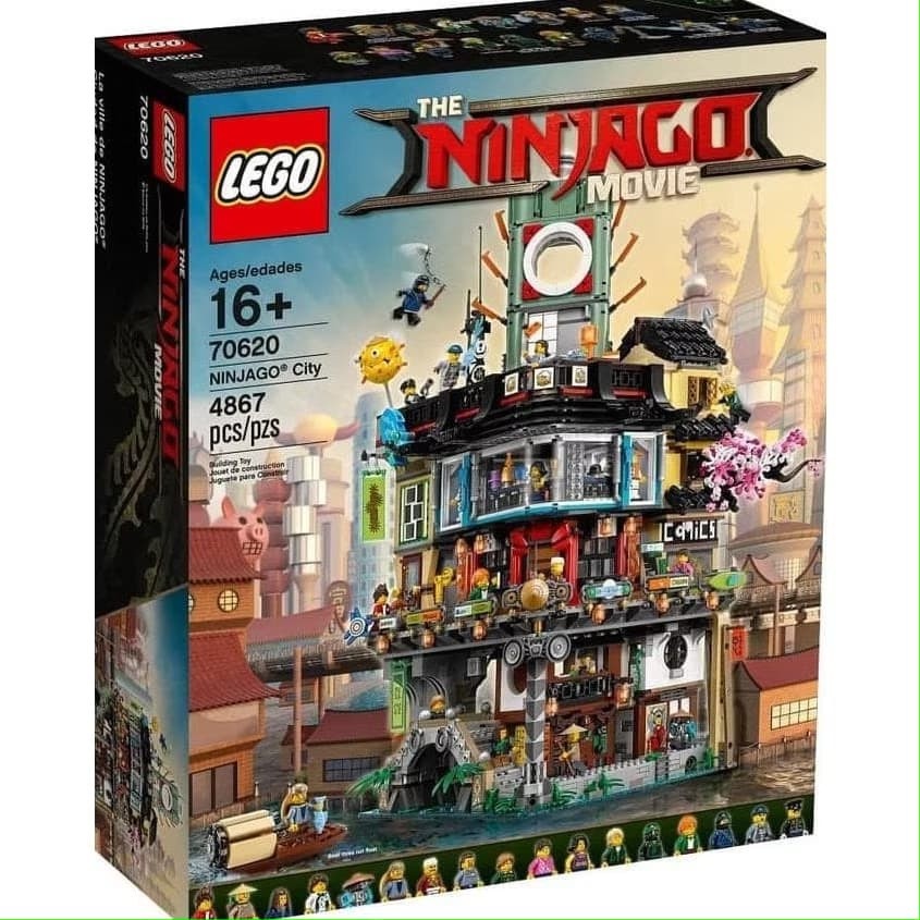 ใหม่ล่าสุด LEGO THE NINJAGO MOVIE 70620 NINJAGO CITY READYY
