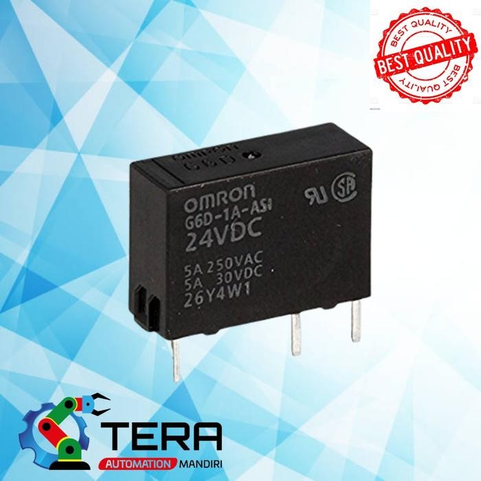 รีเลย์ Omron G6D-1A-Asi Dc24 ใหม่