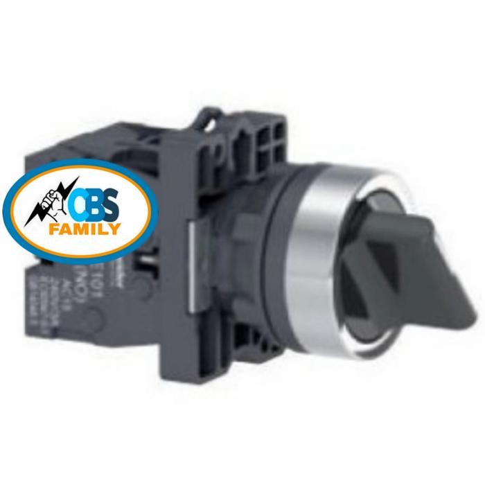 สวิตช์เลือก Schneider 3 ตําแหน่งวางวางวาง Xa2Ed33 / 22Mm 2No ใหม่