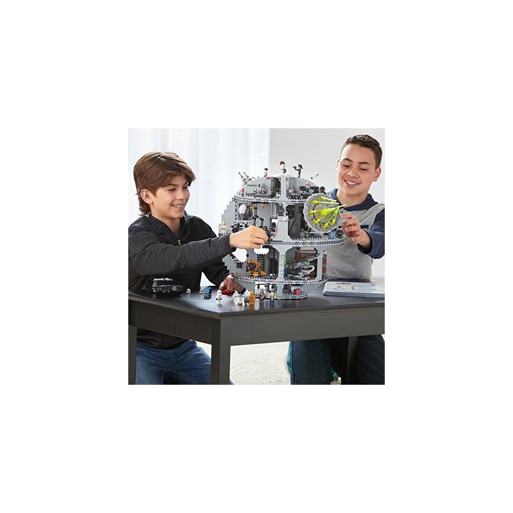 LEGO STAR WARS DEATH STAR 75159 SPACE SATION BUILDING KIT พร้อม STAR WARS MINIFIGURES สําหรับ