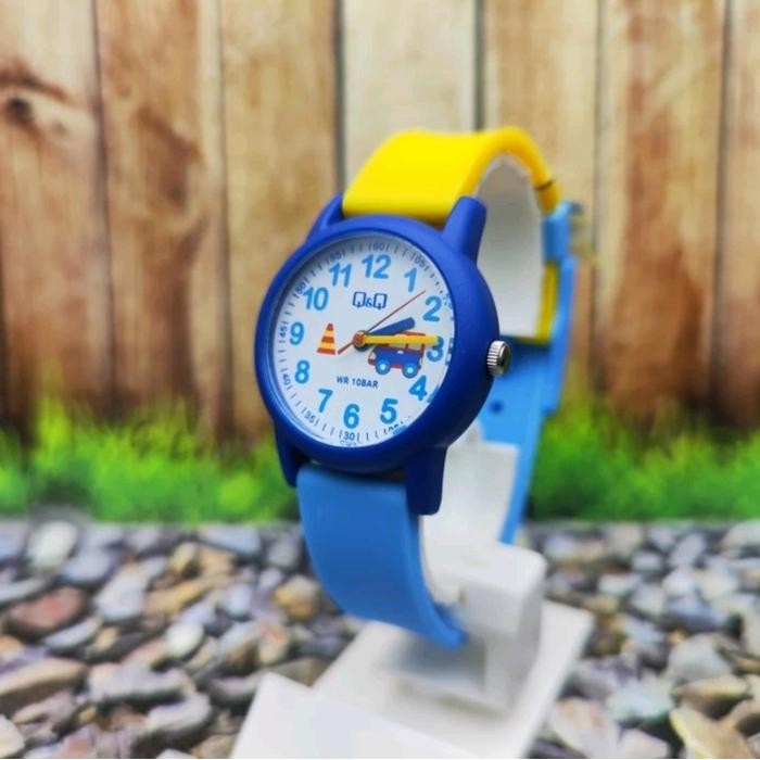 รับประกัน Q&Q QNQ QQ ANALOG นาฬิกาผู้หญิง RUBBER STRAP VS49J010Y VS49 รหัสรับประกันดั้งเดิม