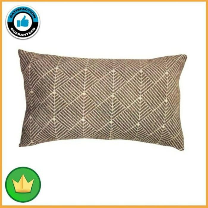 ปลอกหมอนอิง ปลอกหมอนอิงโซฟา 30x50 ซม. สีเบจ