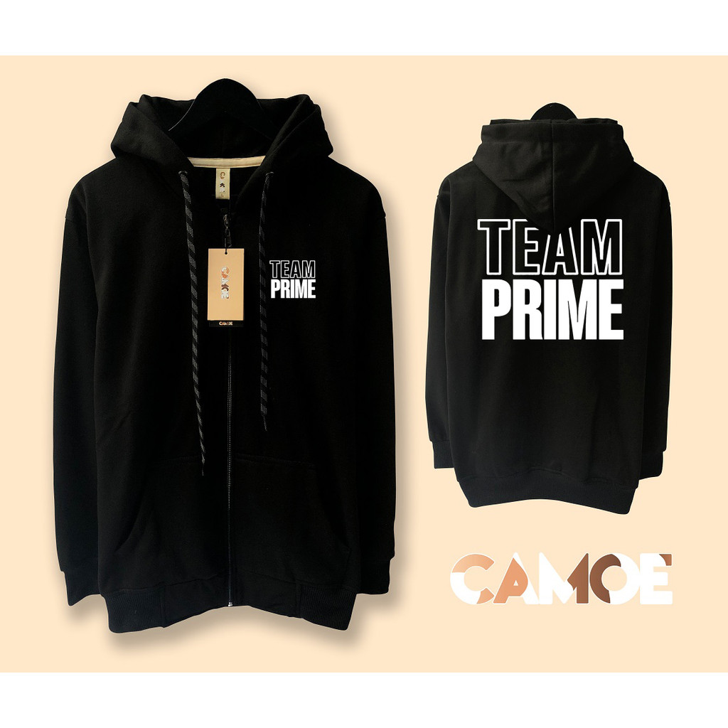 Team Prime Logan Paul KSI Speed Zipper เสื้อแจ็คเก็ตมีฮู้ด