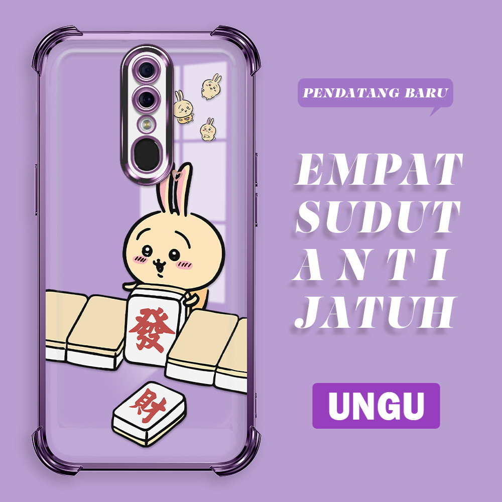 OPPO F11 สําหรับ Hp Case Soft Kesing Anti crack Softcase Clear Casing D09 S3-0214