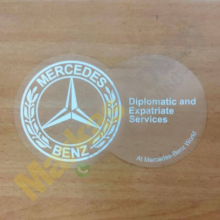 Mercedes-Benz Diplomatic และ Expatriate Services สติ๊กเกอร์
