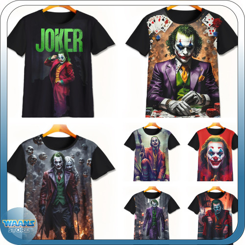 Joker 3D เสื้อยืดเด็ก Joker 3D เสื้อยืด