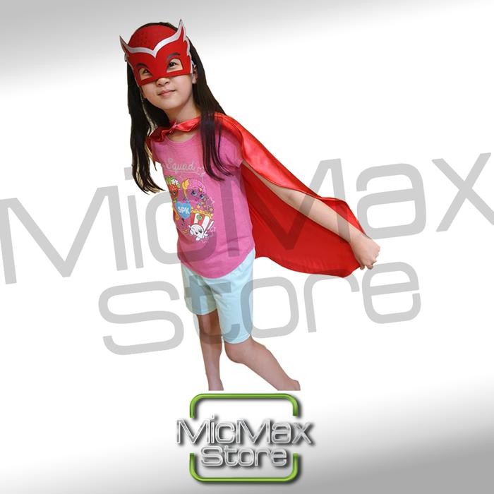 PREMIUM PJ Masks PjMasks Owlette Cloak Mask ชุดเด็ก