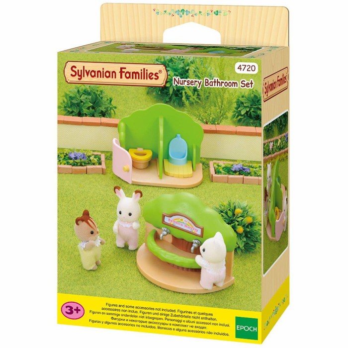Sylvanian Families Nursery Bathroom Sink Doll Toys Set 4720