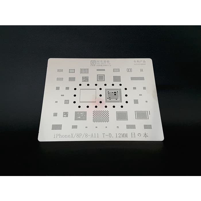 Amao BGA Ic Mold Iphone X/8/8P-A11 และ Cpu 0.12MM