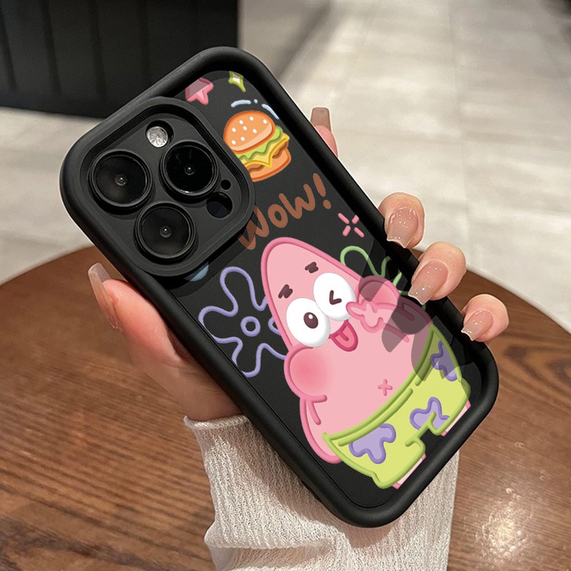 Spongebob Patrick Version Q Casing Samsung A16 A06 A15 A56 5G A36 A26 A55 5G A54 5G A35 A05S S25 Plu