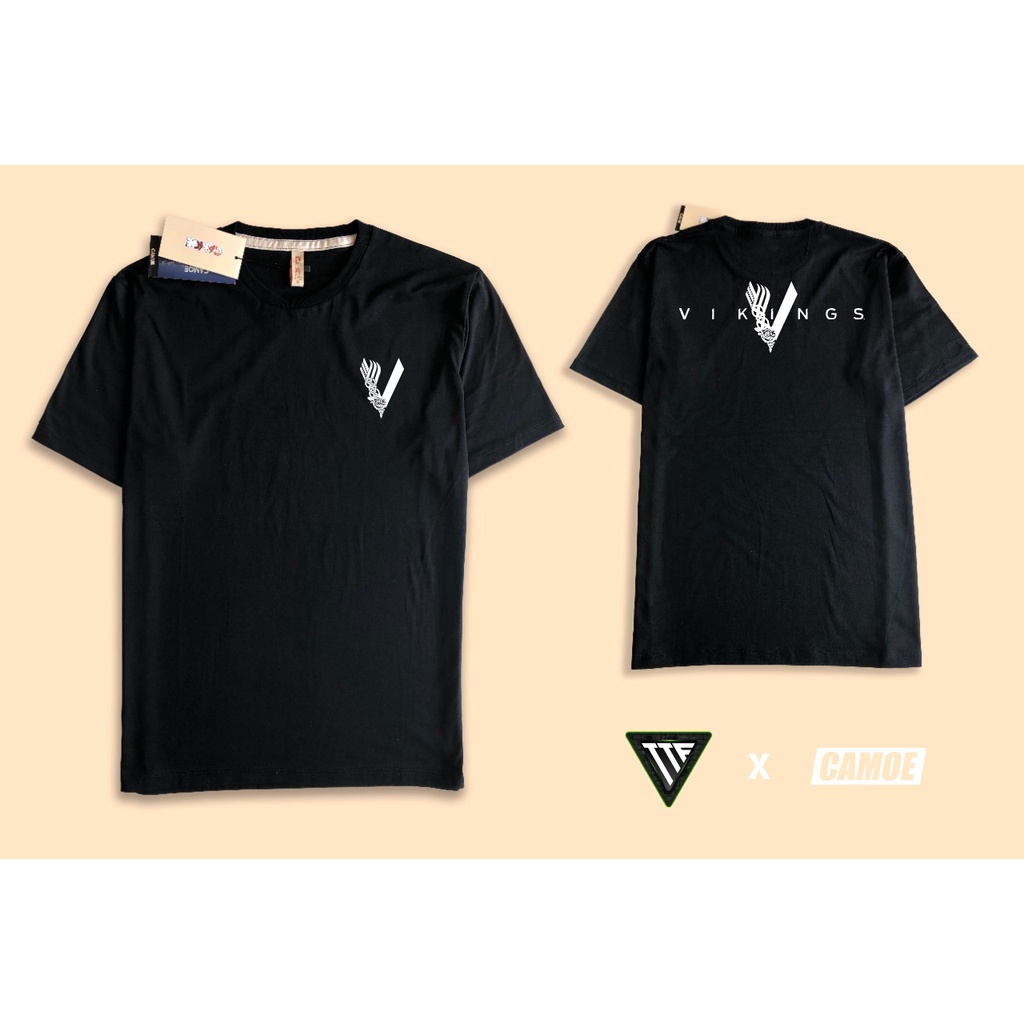 เสื้อยืดโลโก้ Vikings Valhalla