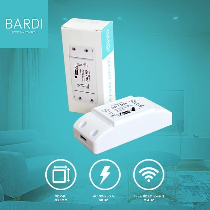 Bardi Smart Breaker On Off Switch ไร้สาย Iot Home Automation