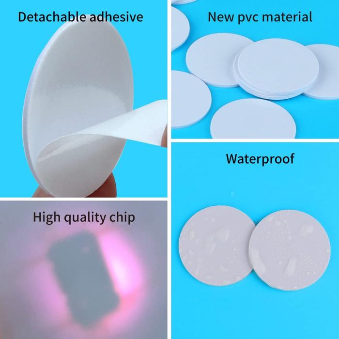 20PCS Ntag215 แท็ก NFC 25 มม.แท็กเหรียญ NFC โปรแกรม Ntag แท็ก 215 Amiibo Tagmo