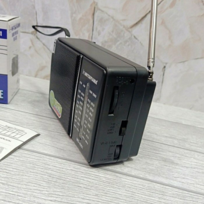 (Exert) วิทยุพกพา Mitsuyama MS - 4061 FM AM SW 4Band World Radio