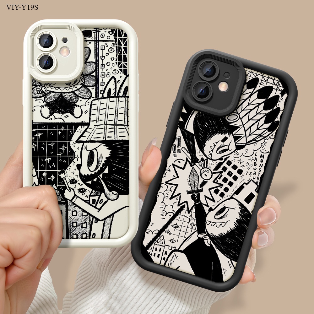 VIVO Y19S Y400 Y100 Y36 Y27 Y27S Y21 Y21S Y21T Y21A Y33S Y33Y Y29 Y28 4G 5GปลอกสําหรับSoftcase Hpเคส