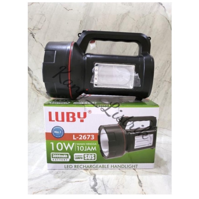 LUBY L2673 ไฟฉาย / Luby L-2673 ไฟ Led แบบชาร์จไฟ