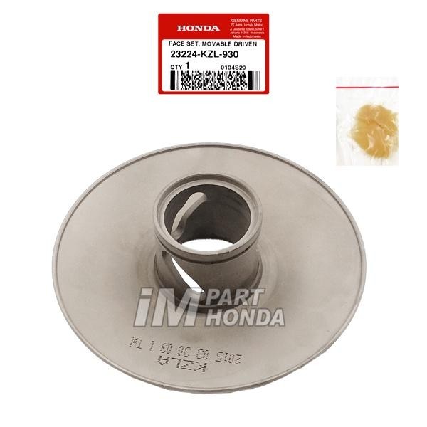 23224-Kzl-930 Face Set Movable Driven Pulley Poly Cewek Beat Scoopy Spacy Vario 110 Fi 2012 - 2014