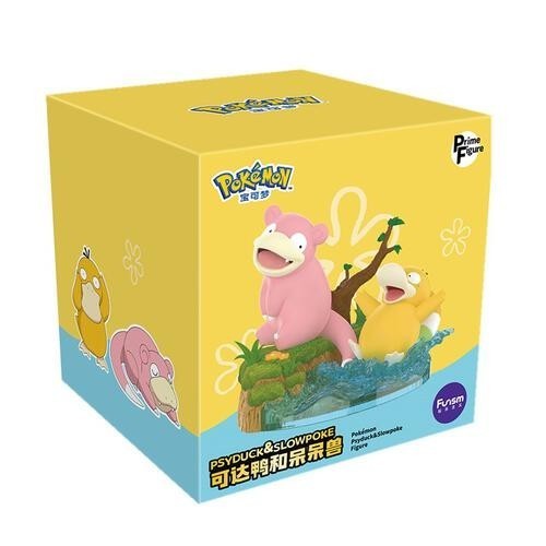 ของเล่น FUNISM POKEMON PRIME FIGURE - PSYCHODUCK และ SLOWPOKE READYY