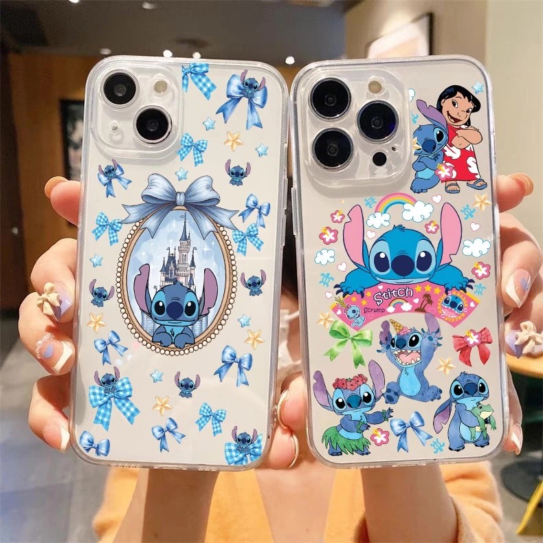 LILO & STITCH Case REALME C25Y C21Y 8 5G C25 C20 C21 C11 C12 C15 C17 U1 U2 C1 C2 C3 2 3 5i 5s 6 7 Pr