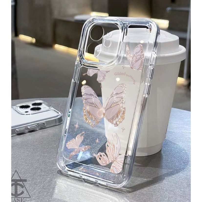 Top Class Retro ผีเสื้อนุ่ม Hp Iphone 17 Pro Max 17 Air 16E 15 Pro Max 11 13 Pro Max Iphone 14 15 16