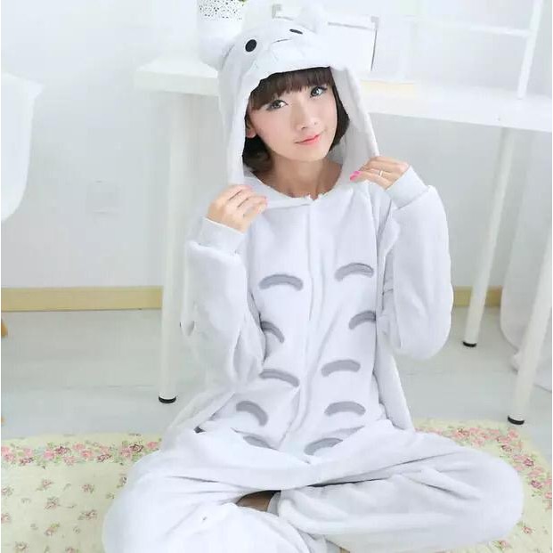 TOTORO CAT COSTUME ONESIE คอสเพลย์ SLEEPWEAR